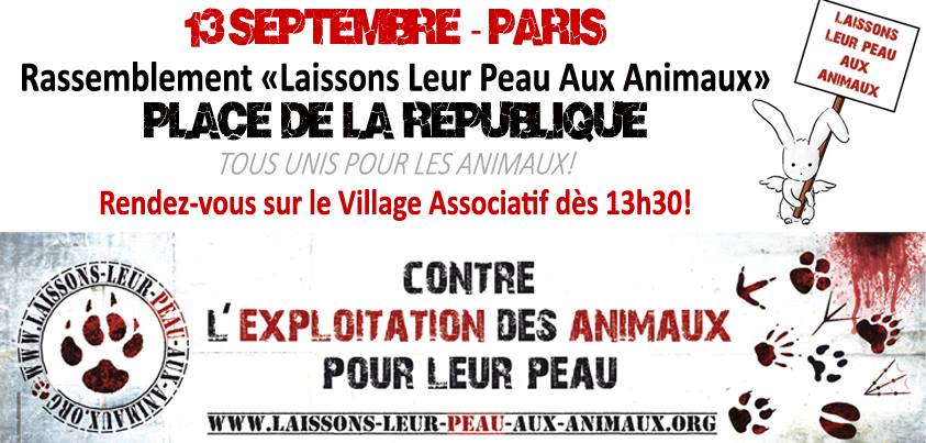 Laissons leur peau aux animaux