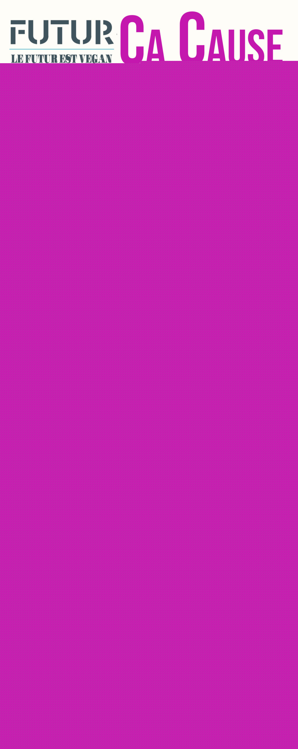 MAG ça cause n°6 le futur est vegan