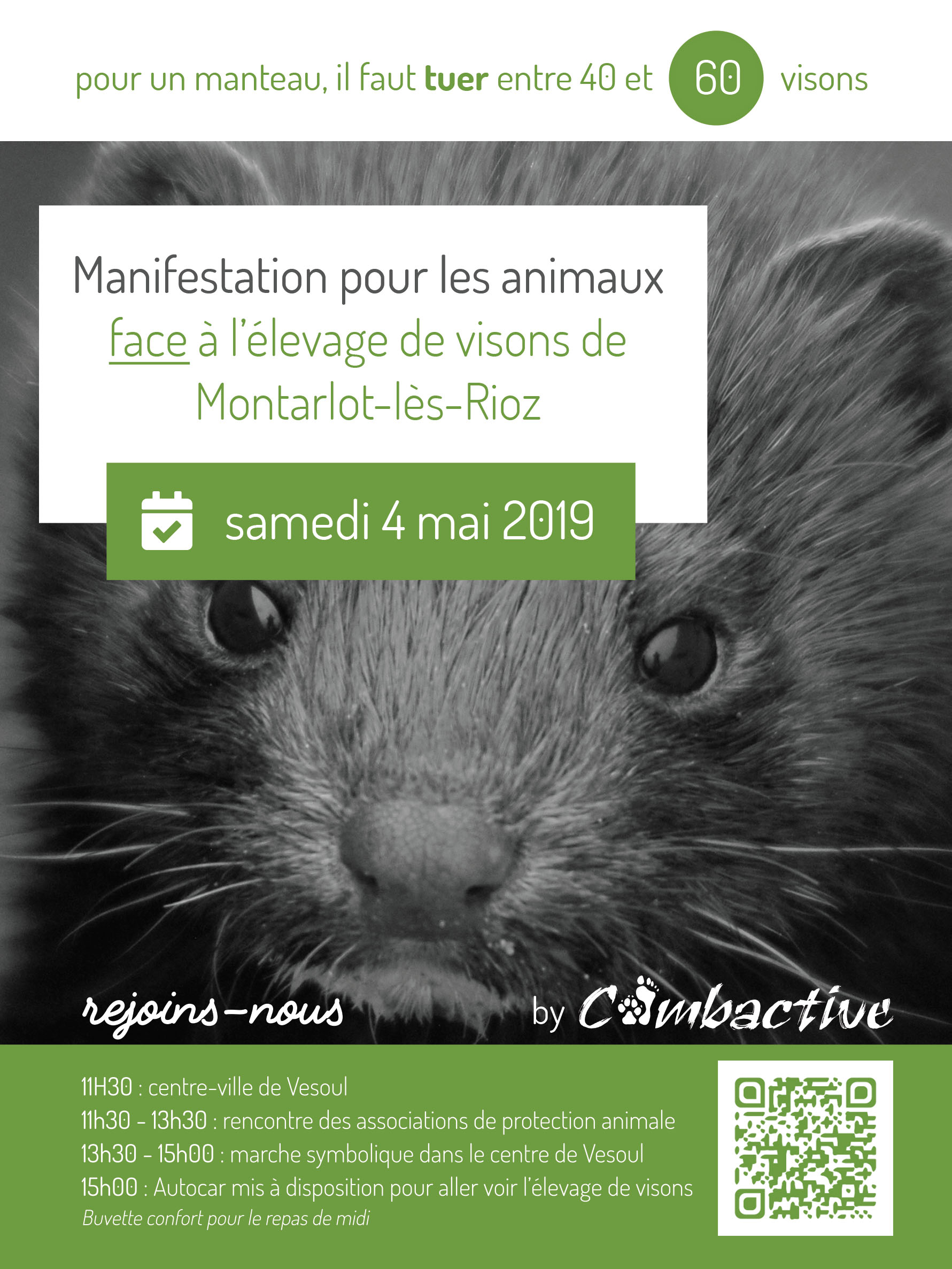 Maifestation VESOUL 4 Mai